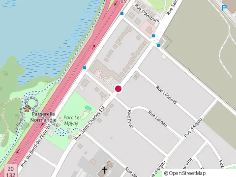 Location of Koki Silencieux at 490 Rue Saint-Charles O, Longueuil