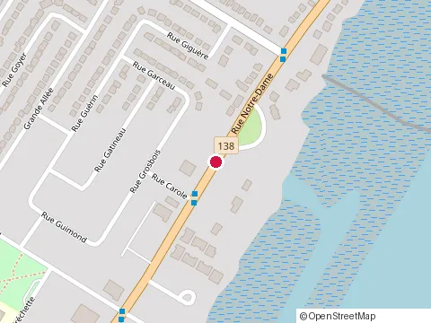 Location of Koyama Inc at 866 Rue Notre Dame, Repentigny