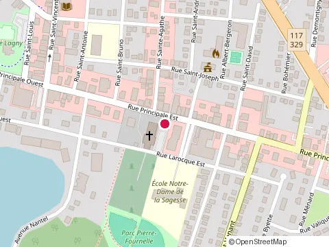 Location of Kp Pour Emporter at 72 Rue Principale E, Sainte-Agathe-des-Monts
