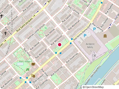 Location of Krosswind Group at 1811 William St Suite 208, Montréal