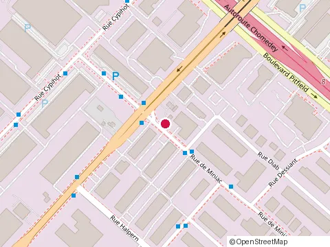Location of Ks Auto at 3127 de Miniac St, Saint-Laurent
