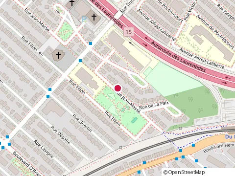 Location of Kssd Comptabilité at 11635 Rue Jean-Massé, Montréal