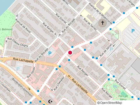Location of Kuyumjian J Dr at 5855 boulevard Gouin O, Montréal