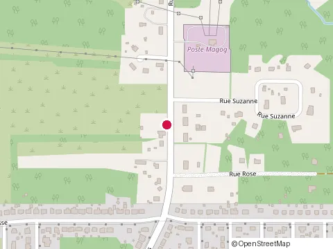Location of l & H Maîtres Constructeurs Inc. at 1577 Rue des Pins, Magog