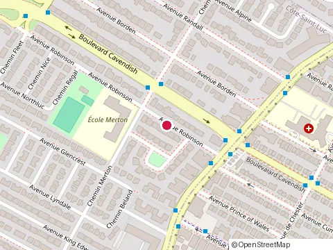 Location of l A Canci Construction Enr at 5532 avenue Robinson, Côte Saint-Luc