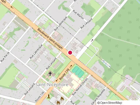 Location of l C Meubles Inc at 4718 St Joseph, Drummondville