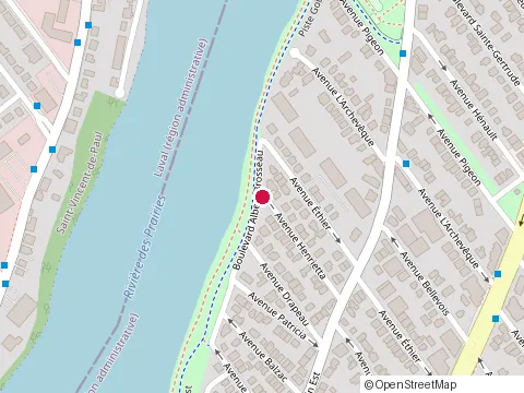 Location of l T Construction Inc at 11993 avenue Henrietta, Montreal-Nord