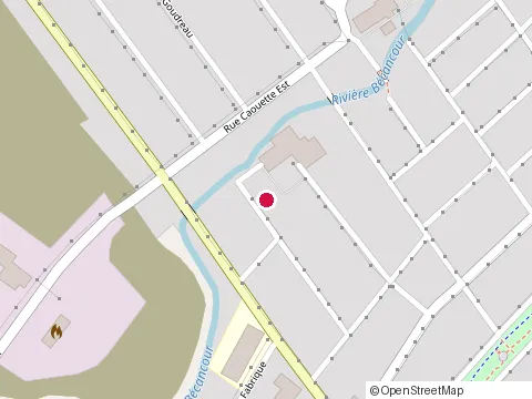 Location of l`Intervalle at 173 Rue Ste Anne, Thetford Mines