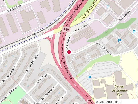 Location of (l.E.Q.E.l.) at 4055 Rue Jean Marchand, Québec