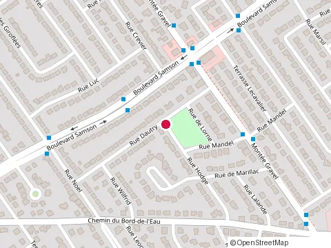 Location of l.F Maçonnerie Inc. at 860 Rue Hodge, Laval