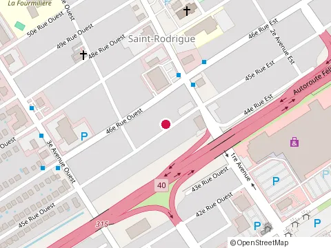 Location of l.M.C.R. Entrepreneur Général Inc. at 135 45E Rue O, Québec