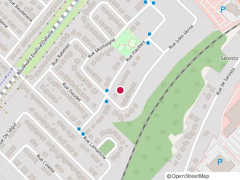 Location of l'A Abbcc de la Couture at 4 Rue Jules-Verne, Levis