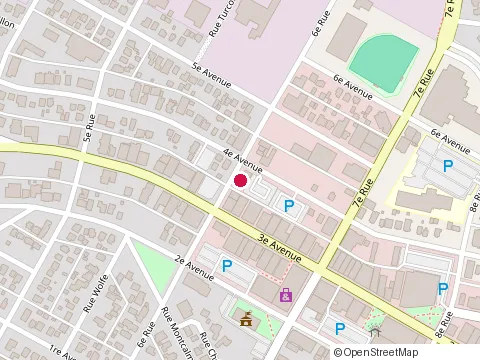 Location of l'Acceuil at 1208 6E Rue, Val-d'Or