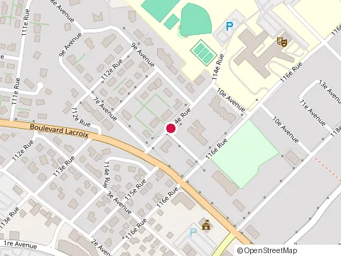 Location of l'Accueil de Ville St-Georges Inc, Saint-Georges