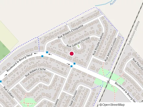 Location of l'Aide des Anges at 234 Rue Therèse-Casgrain, Repentigny