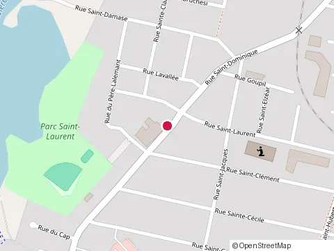Location of l'Alliée at 2211 Rue Saint-Dominique, Jonquière