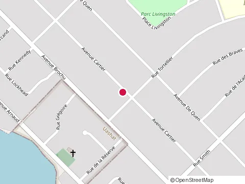 Location of l'Ambiance at 600 avenue Cartier, Sept-Îles