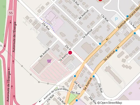 Location of l'Ambroisie at 2581 7E Ave, Shawinigan