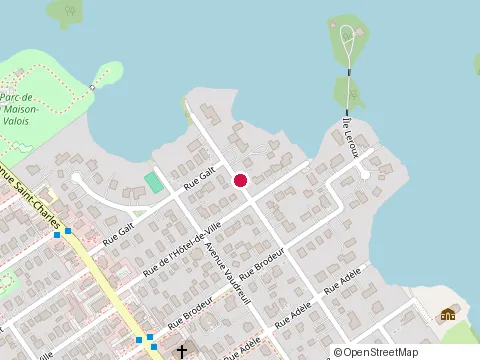 Location of l'Art en Joie at 205 Avenue du Club, Vaudreuil-Dorion