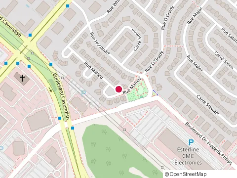 Location of l'Assiette Gourmande at 871 Rue Maheu, Saint-Laurent