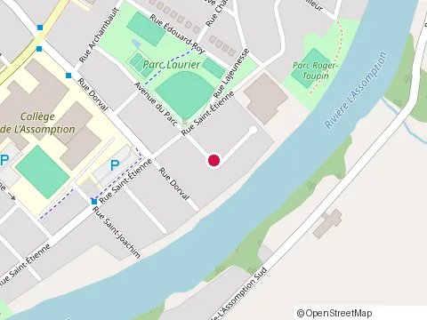 Location of l'Assomption Asphalte Inc at 114 Rue du Parc, L'Assomption