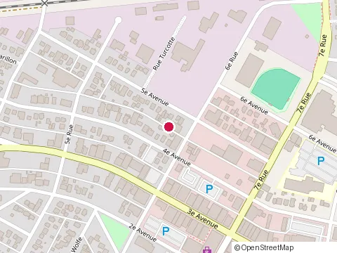 Location of l'Atelier Café Boutique at 914 4E Avenue, Val-d'Or