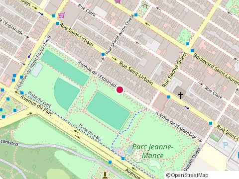 Location of l'Atelier d'Alfama at 4255 de l Esplanade, Montréal
