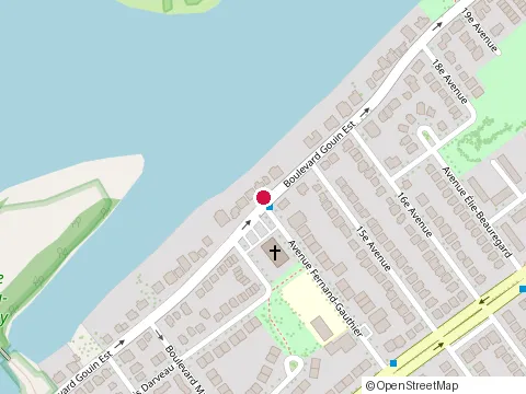 Location of l'Atelier Duo de Chef at 12545 avenue Fernand-Gauthier, Montréal