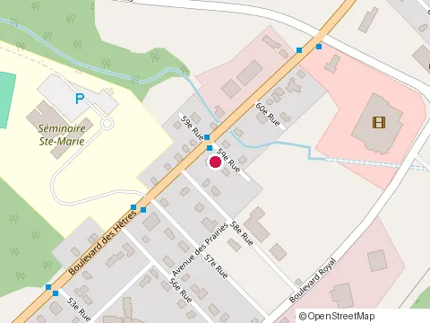 Location of l’Élite-Division Esthétique at 5672 Bd des Hêtres, Shawinigan