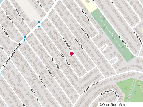 Location of l'Émondeur du Nord at 924 11E Avenue, Laval