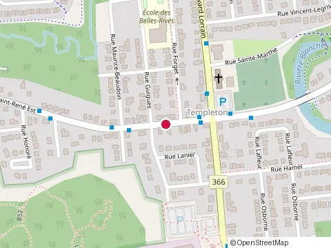 Location of l'Encadré Art at 851 Blvd, Gatineau