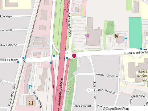 Location of l'Entre Nous at 3150 Bd de Tracy #80, Sorel-Tracy