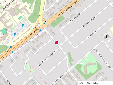 Location of l'Épicurien Mobile at 1244 avenue des Gouverneurs, Québec