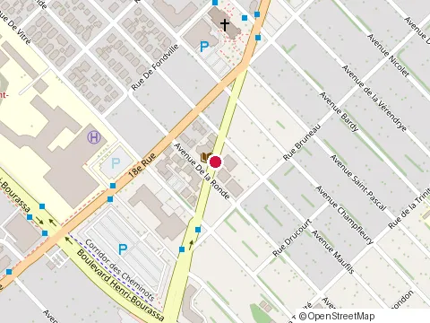 Location of l'Eqilibre at 1650 Chem. de la Canardière #105, Québec