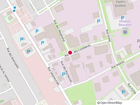Location of l'Express Gourmet at 454 Rue des Alleghanys, Québec