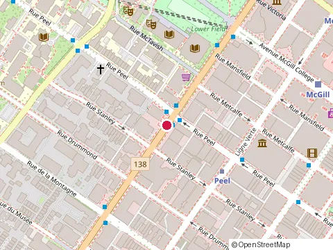 Location of l'Image at 1115 Rue Sherbrooke O, Montréal