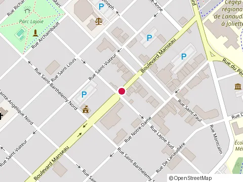 Location of l'Insatiable at 536 Bd Manseau, Joliette