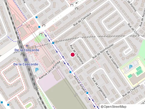 Location of l'Institut Béa at 600 Rue Lucien-Paiement #105, Laval