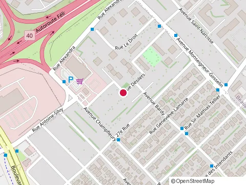 Location of l'Intendant Inc at 1850 Rue Désilets, Québec