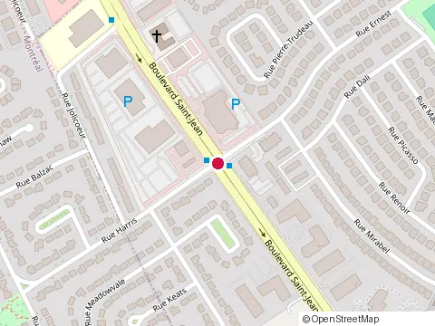 Location of l'Œufrier (West Island) at 4313 boulevard Saint-Jean, Dollard-Des-Ormeaux