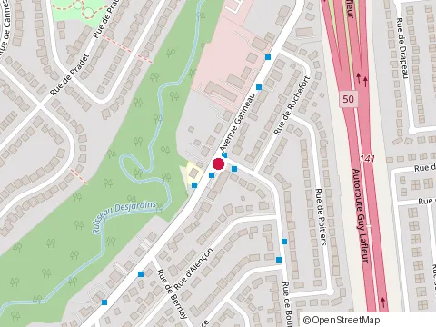 Location of la Balade des Douceurs at 126 Avenue Gatineau, Gatineau