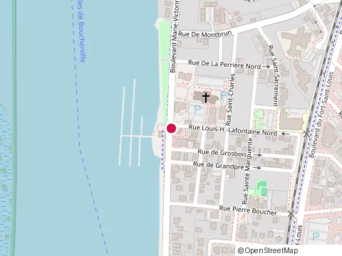 Location of la Barca at 540 boulevard Marie-Victorin, Boucherville