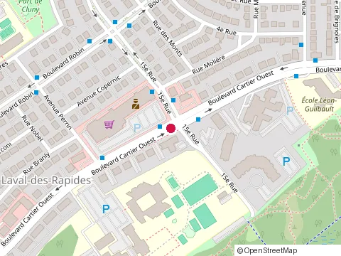 Location of la Belle Province Premier Choix at 273 Cartier Boul O, Laval
