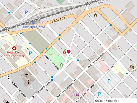 Location of la Boîte aux Délices at 600 avenue Mondor, Saint-Hyacinthe