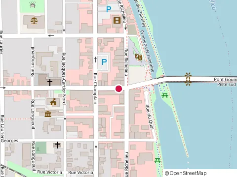 Location of la Boîte-Événements&Spectacles at 35 Rue Saint-Jacques, Saint-Jean-sur-Richelieu