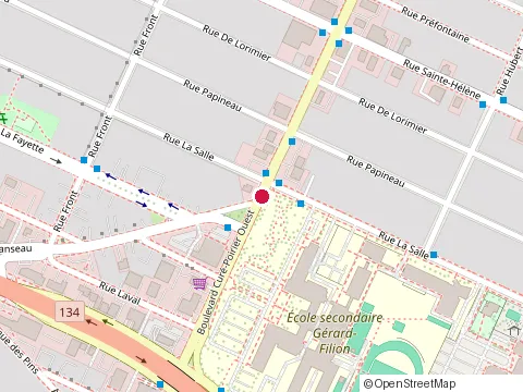 Location of la Bouffe Á Maman at 1255 Boulevard Curé-Poirier O, Longueuil