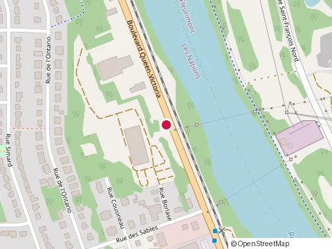 Location of la Branche Artisanale at 1571 boulevard Queen-Victoria, Sherbrooke