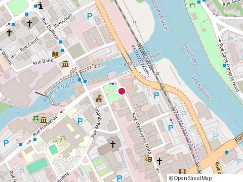 Location of la Buvette du Centro at 117 Rue Wellington N, Sherbrooke