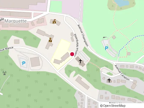 Location of la Cache d'Amélie at 37 avenue Marquette, Baie-Comeau