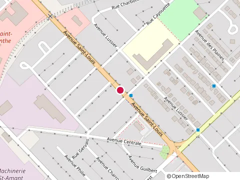 Location of la Cantine du Barbu at 17275 avenue Saint-Louis, Saint-Hyacinthe